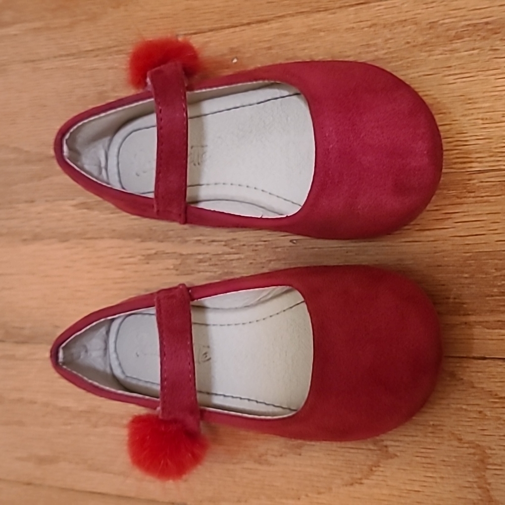 RusTanette Red Suede Dress Shoes